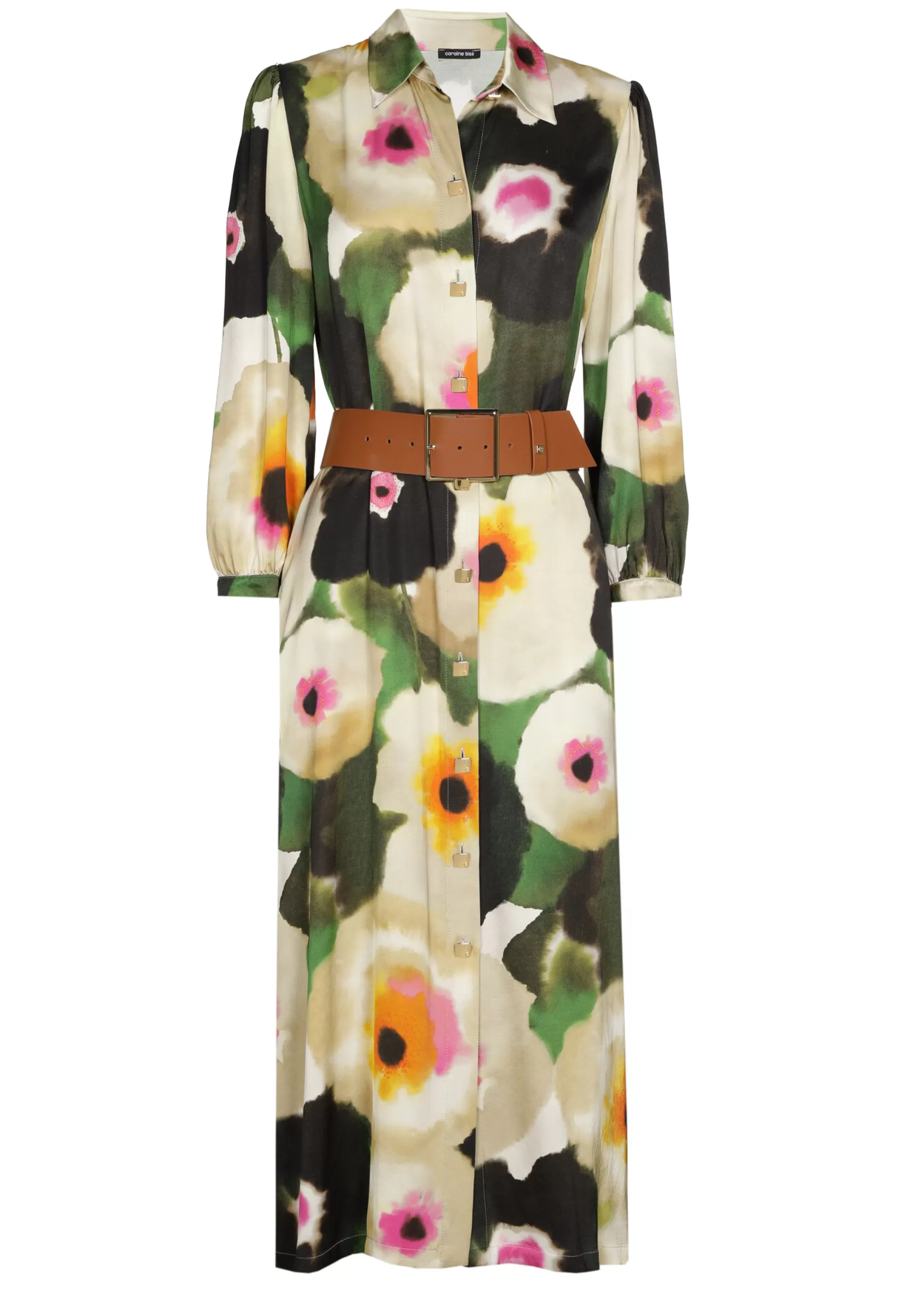 Caroline Biss Dresses*1137-69 / Flowing shirt dress