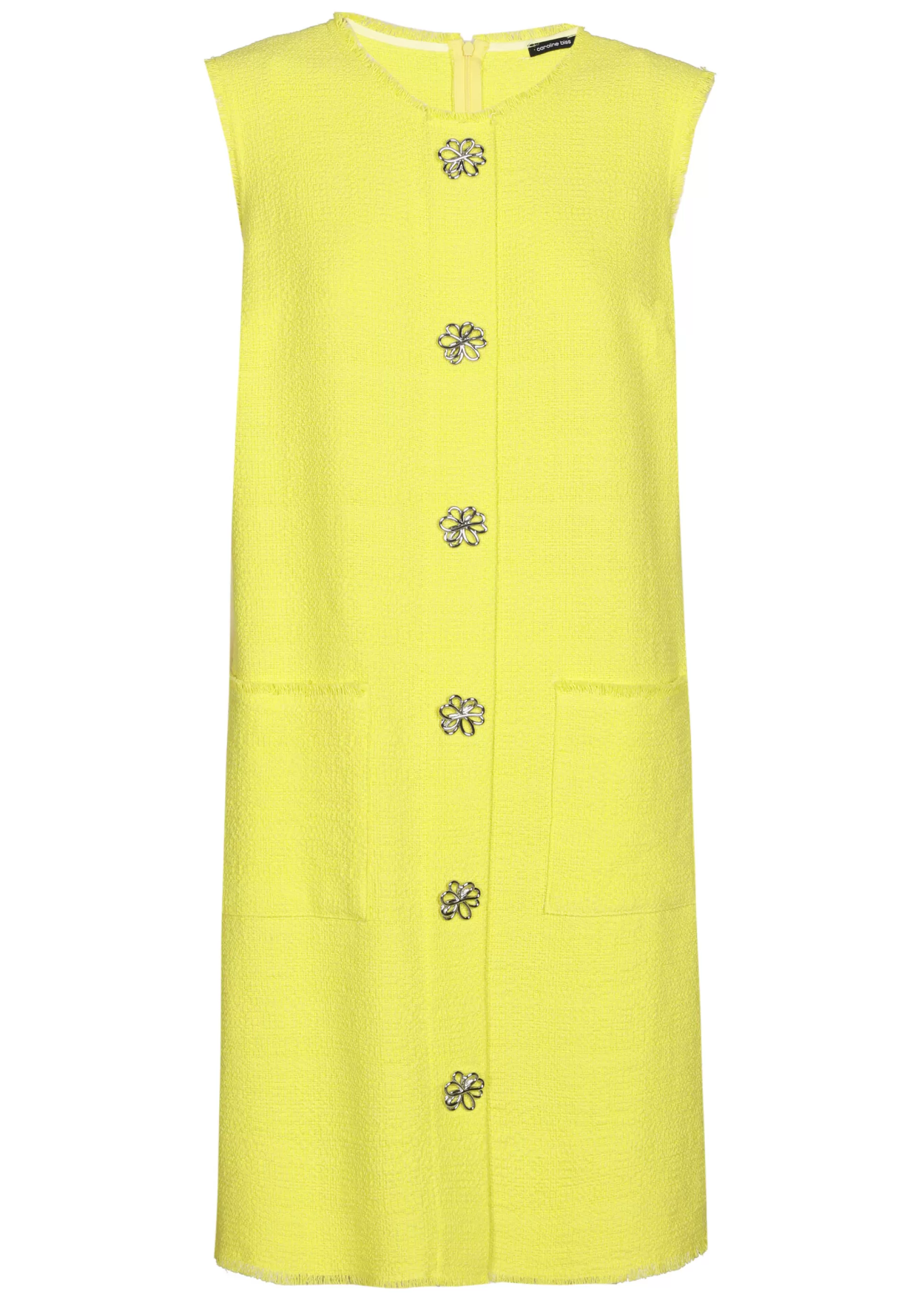Caroline Biss Dresses*1183-80 / Straight Dress In Fine Bouclette