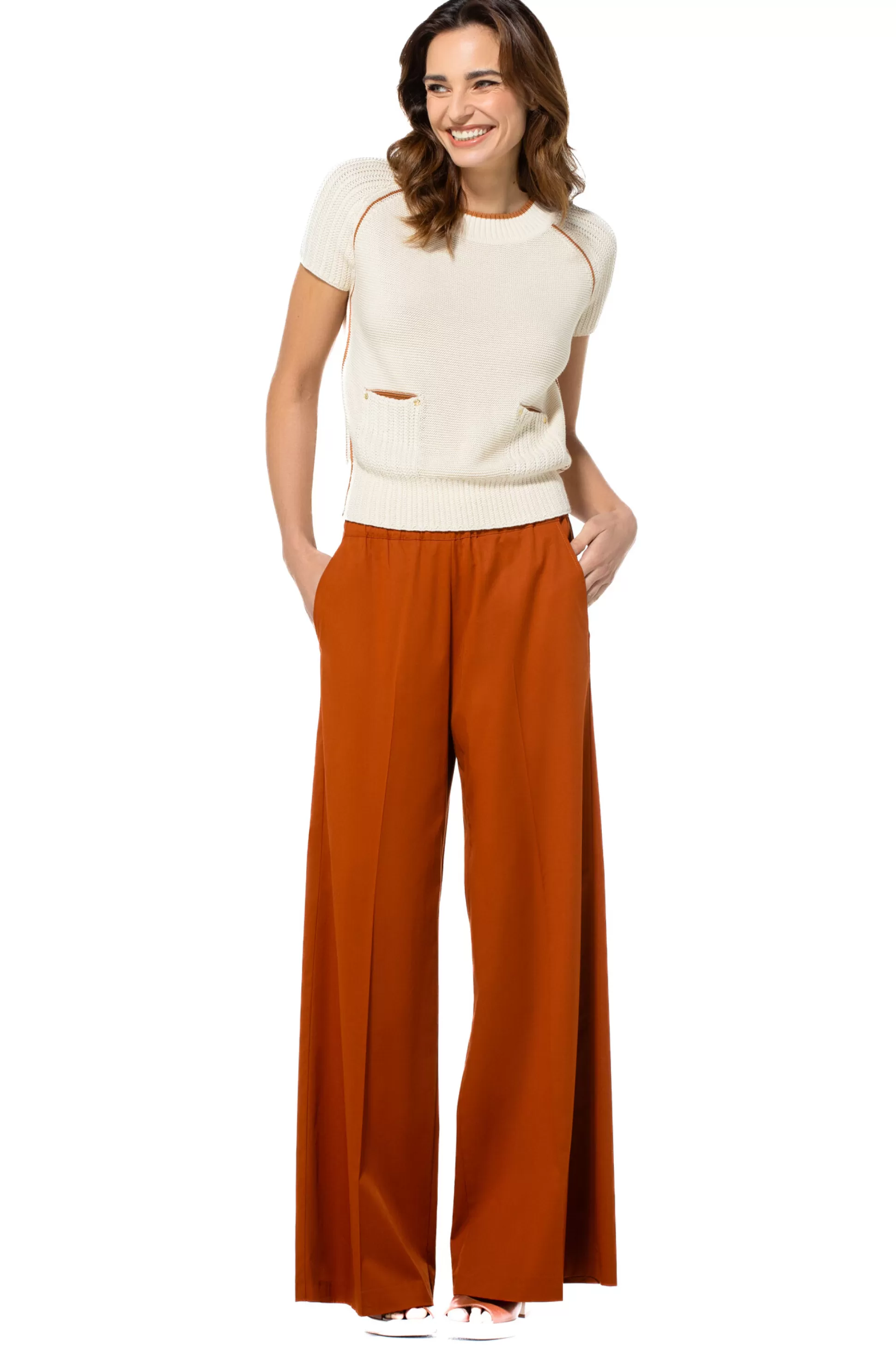 Caroline Biss Pulls*1218-34 / Fine Knitted Top 2 Styles