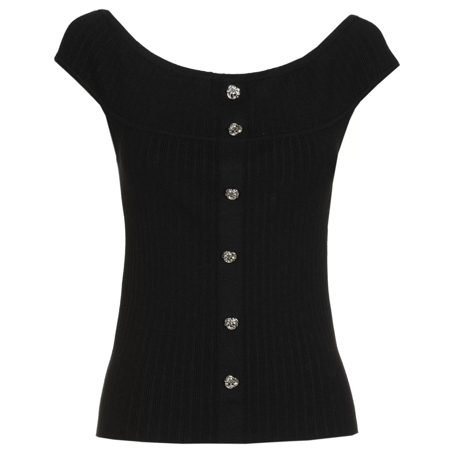 Caroline Biss Pulls*1242-10 / Fitted Dress Top With Stretch