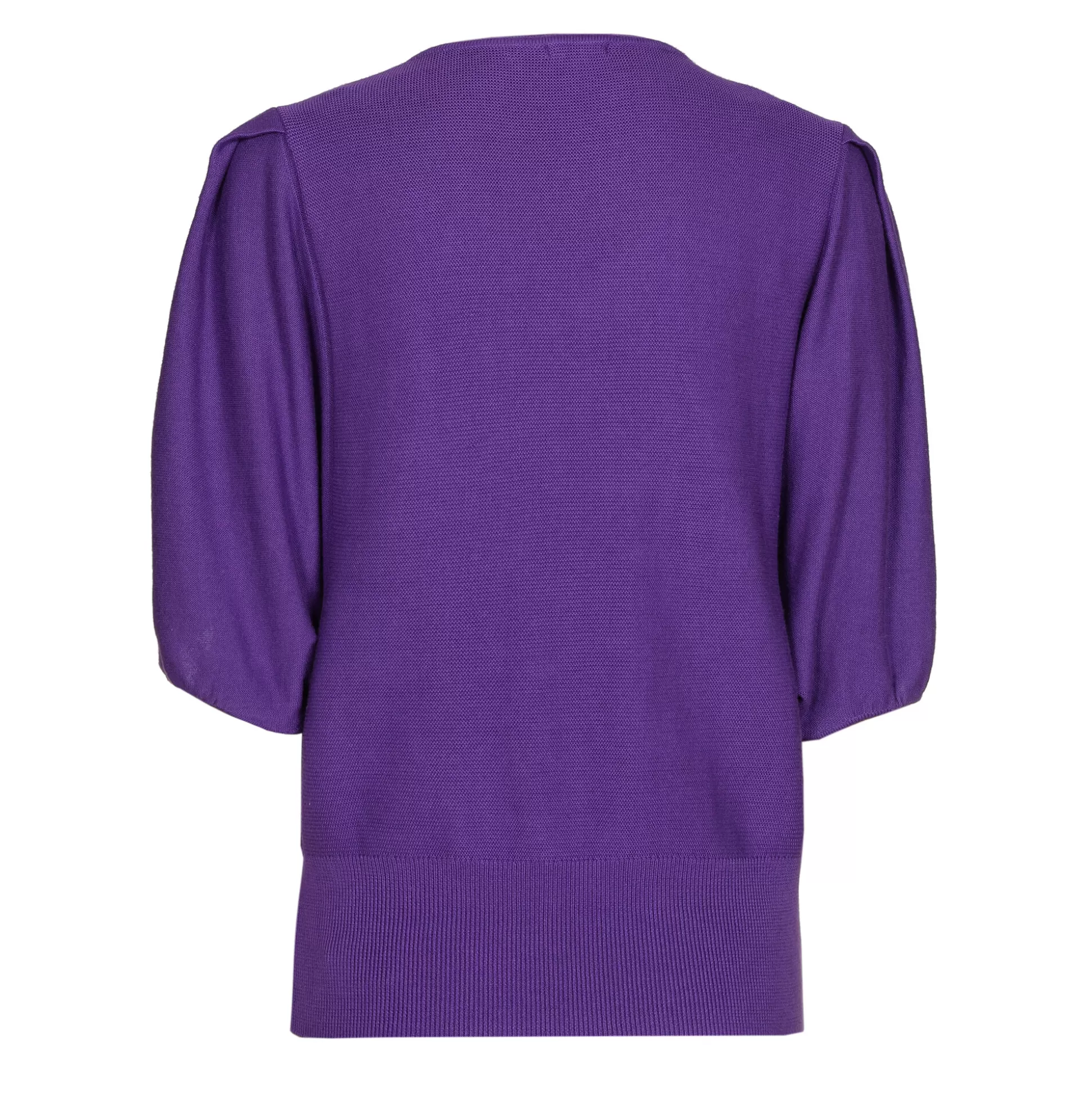 Caroline Biss Pulls*1247-45 / Fine Knitted Pullover With Sleeve Effect