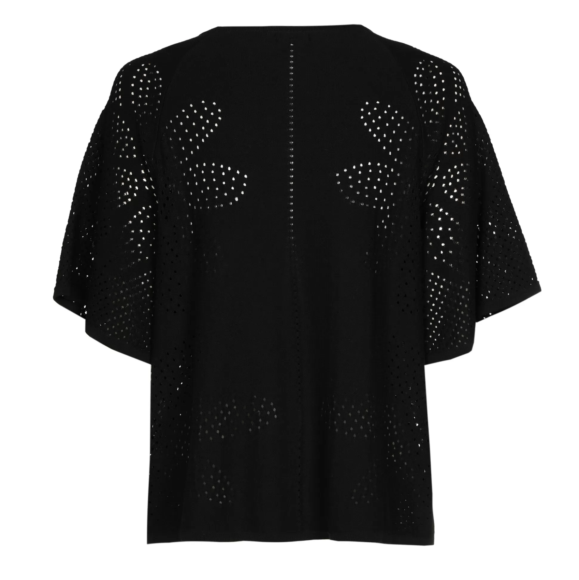 Caroline Biss Pulls*1249-10 / Fine Knitted Pullover with Flower Effect