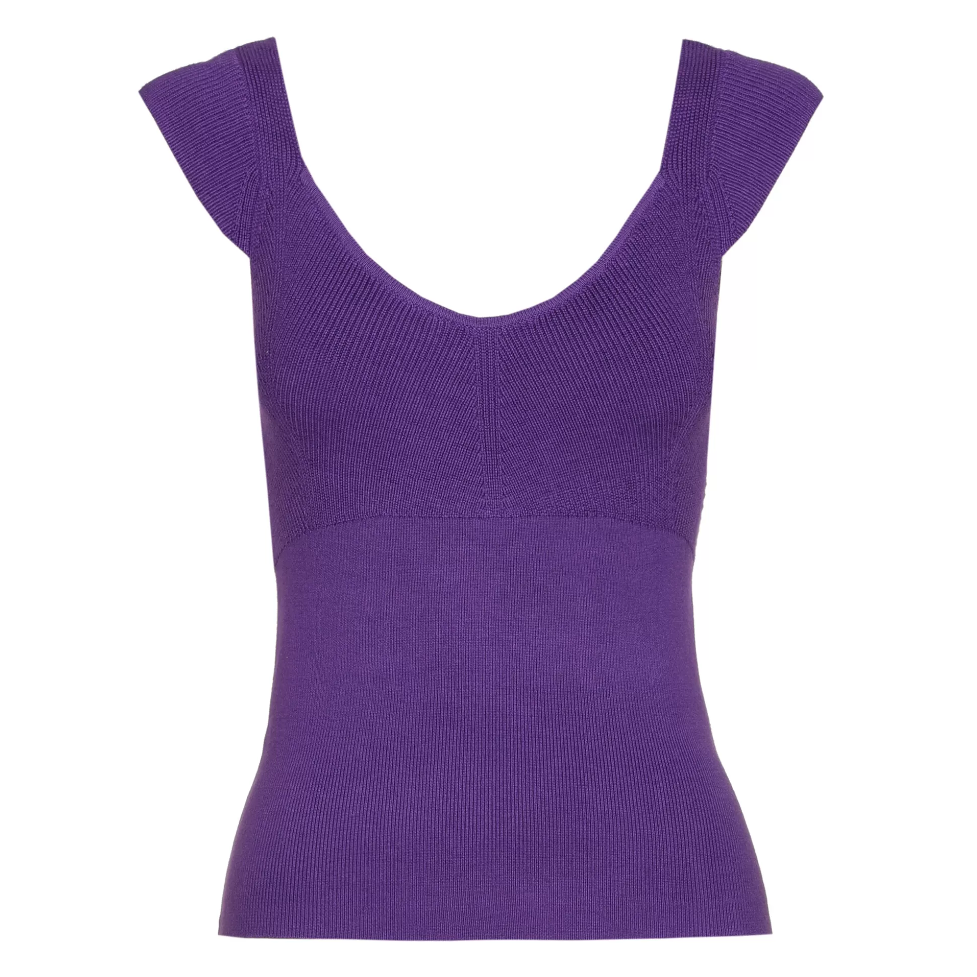 Caroline Biss Pulls*1262-45 / Dressed Fitted Top