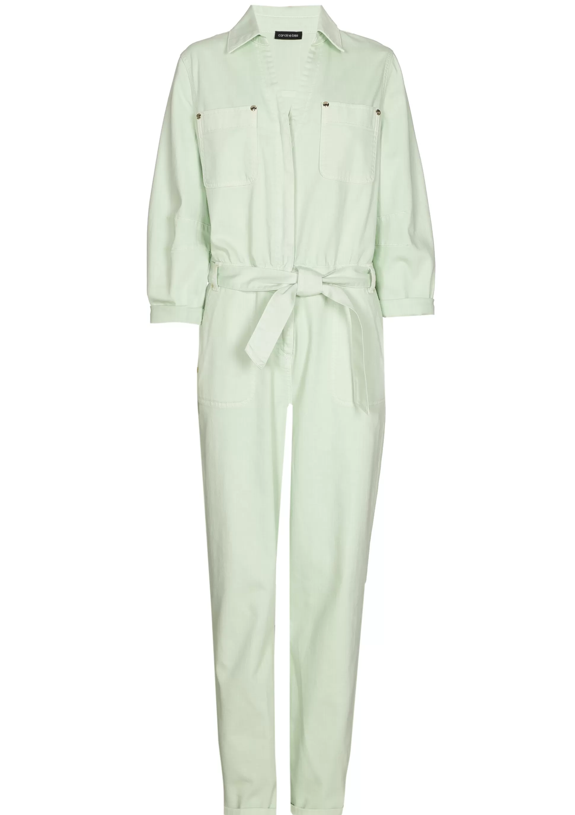 Caroline Biss Trousers*1500-66 / Comfortable Jumpsuit, Narrow Leg