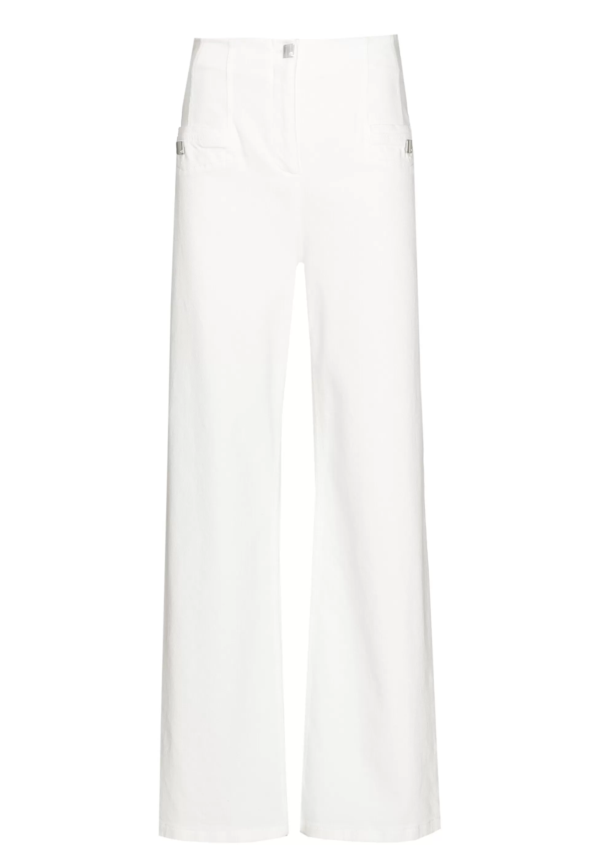 Caroline Biss Trousers*1502-91 / Comfortable Pants, Jeans Look, Straight Leg, High Waist