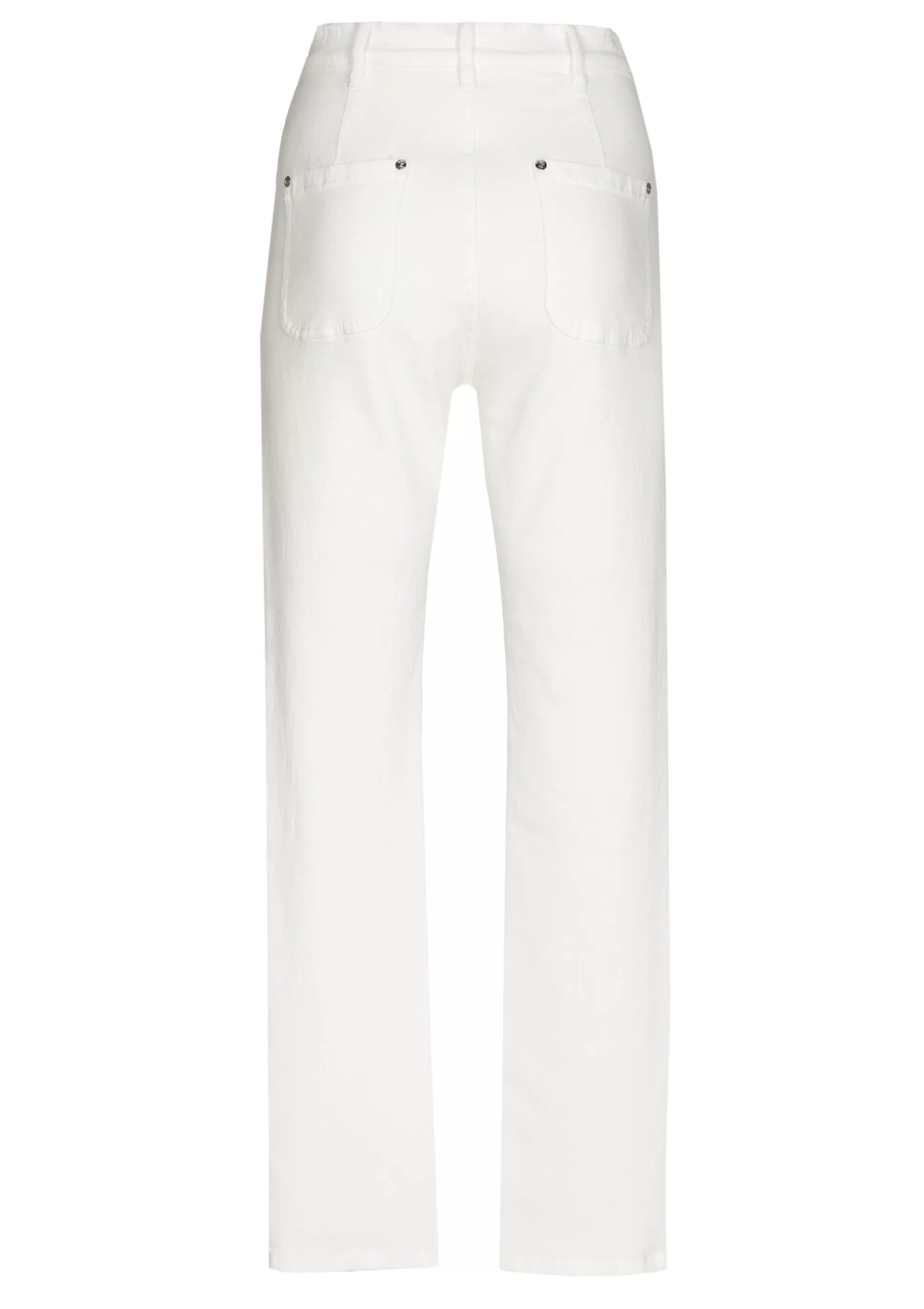 Caroline Biss Trousers*1505-91 / Comfortable Slim Jeans, Mid Waist