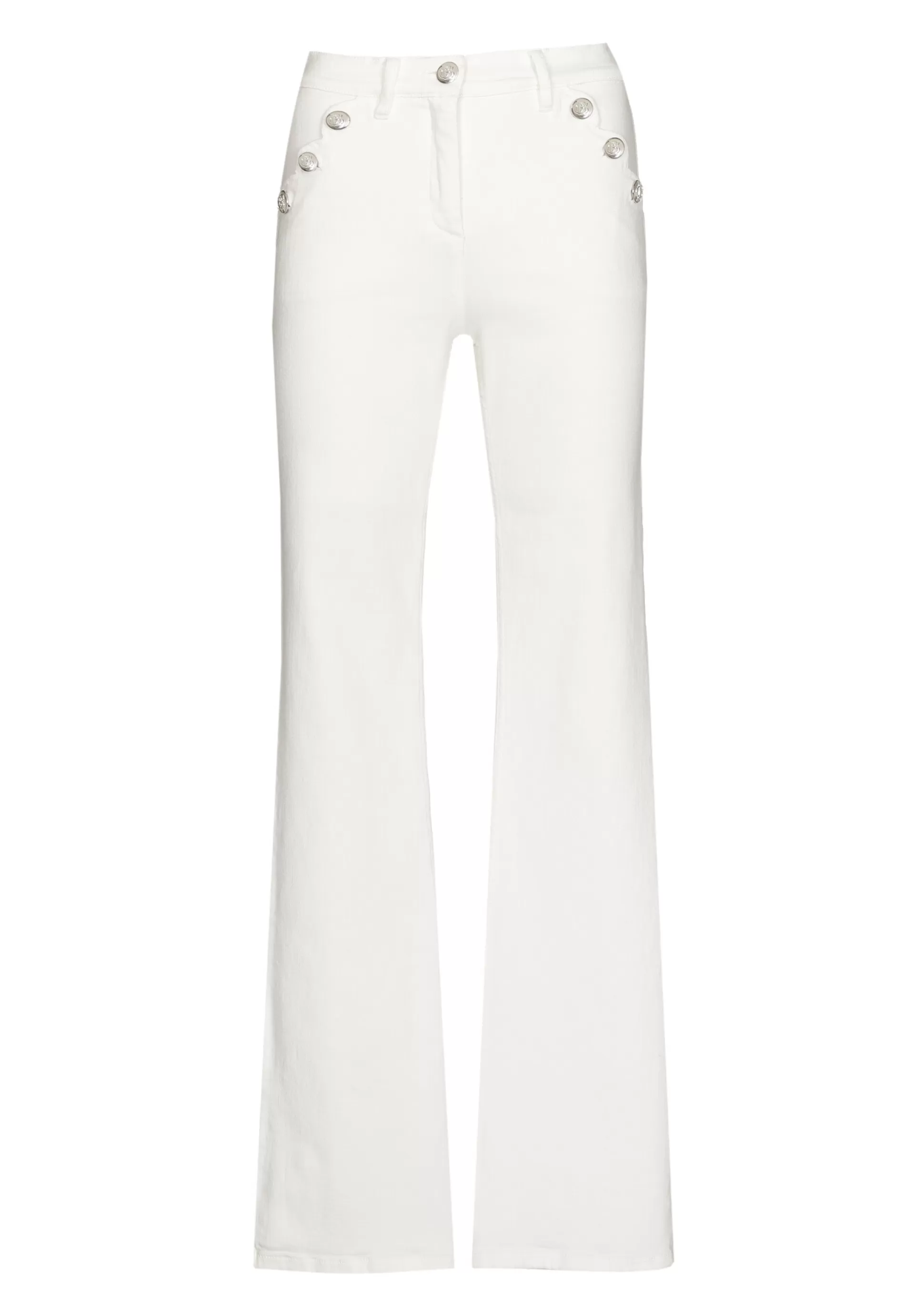 Caroline Biss Trousers*1506-91 / Comfortable Jeans, Bootcut, Mid Waist