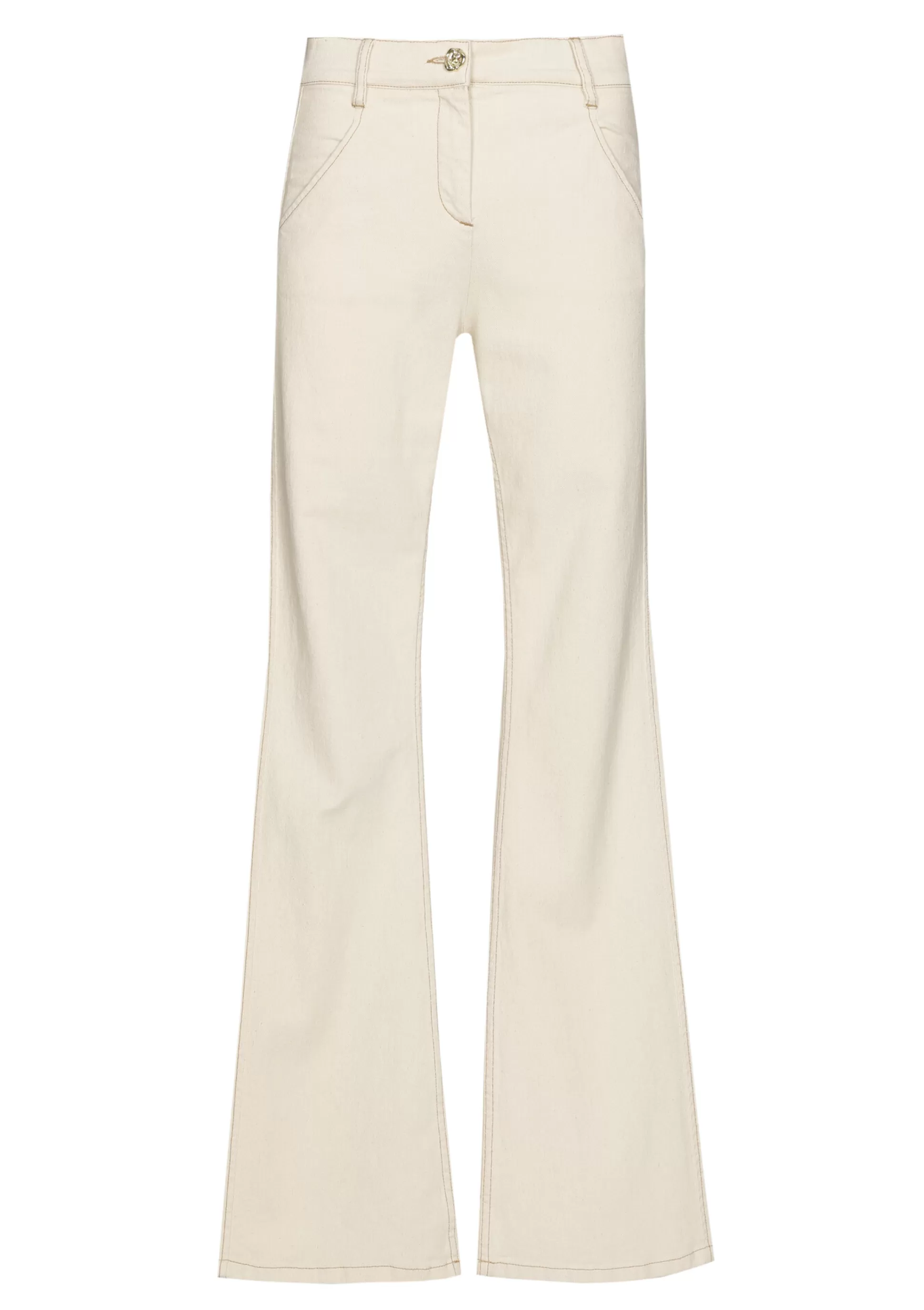 Caroline Biss Trousers*1511-34 / Comfortable Jeans, Bootcut, Normal Waist