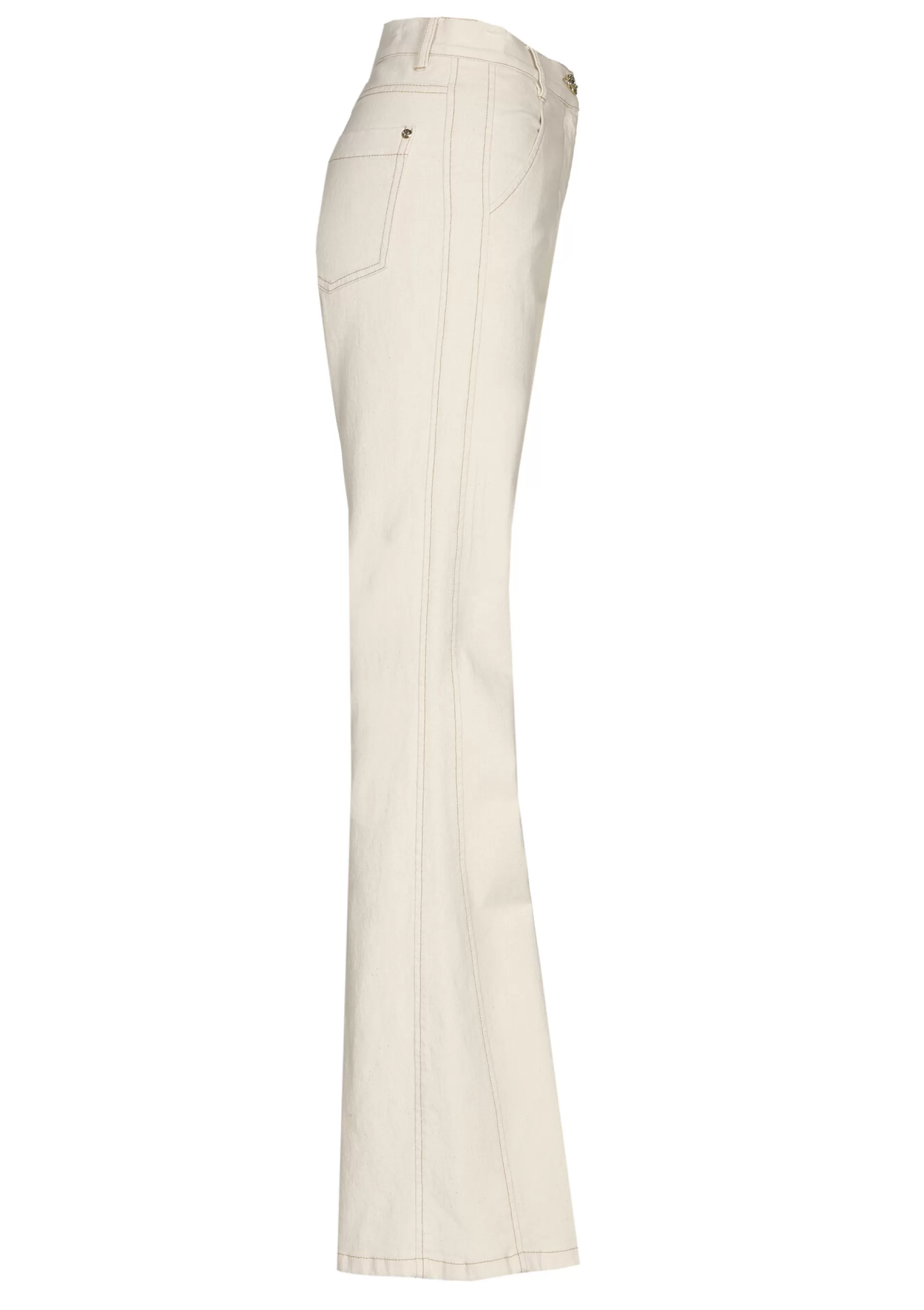 Caroline Biss Trousers*1511-34 / Comfortable Jeans, Bootcut, Normal Waist