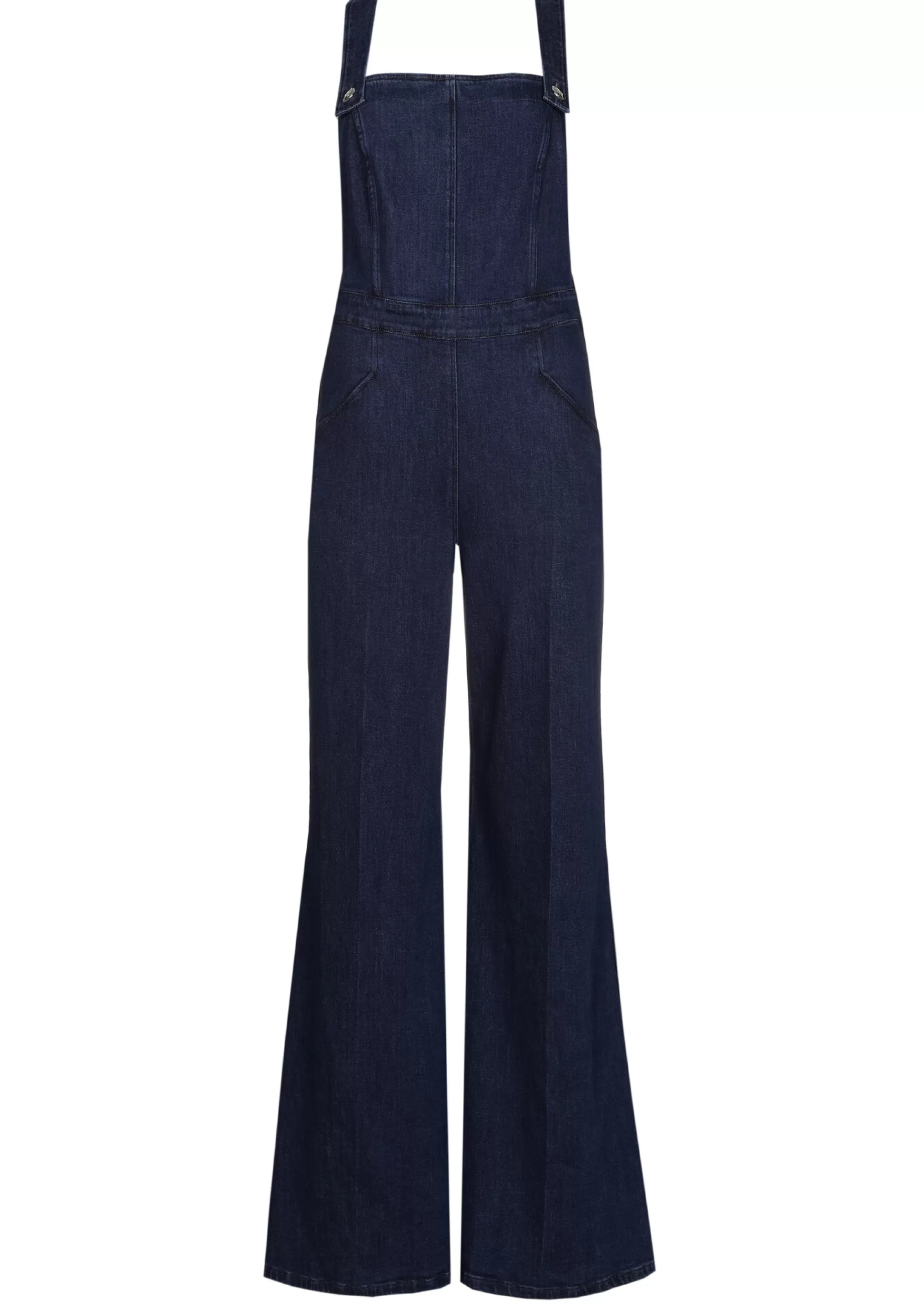 Caroline Biss Trousers*1514-23 / Comfortable Overalls In Jeans, Wide Leg
