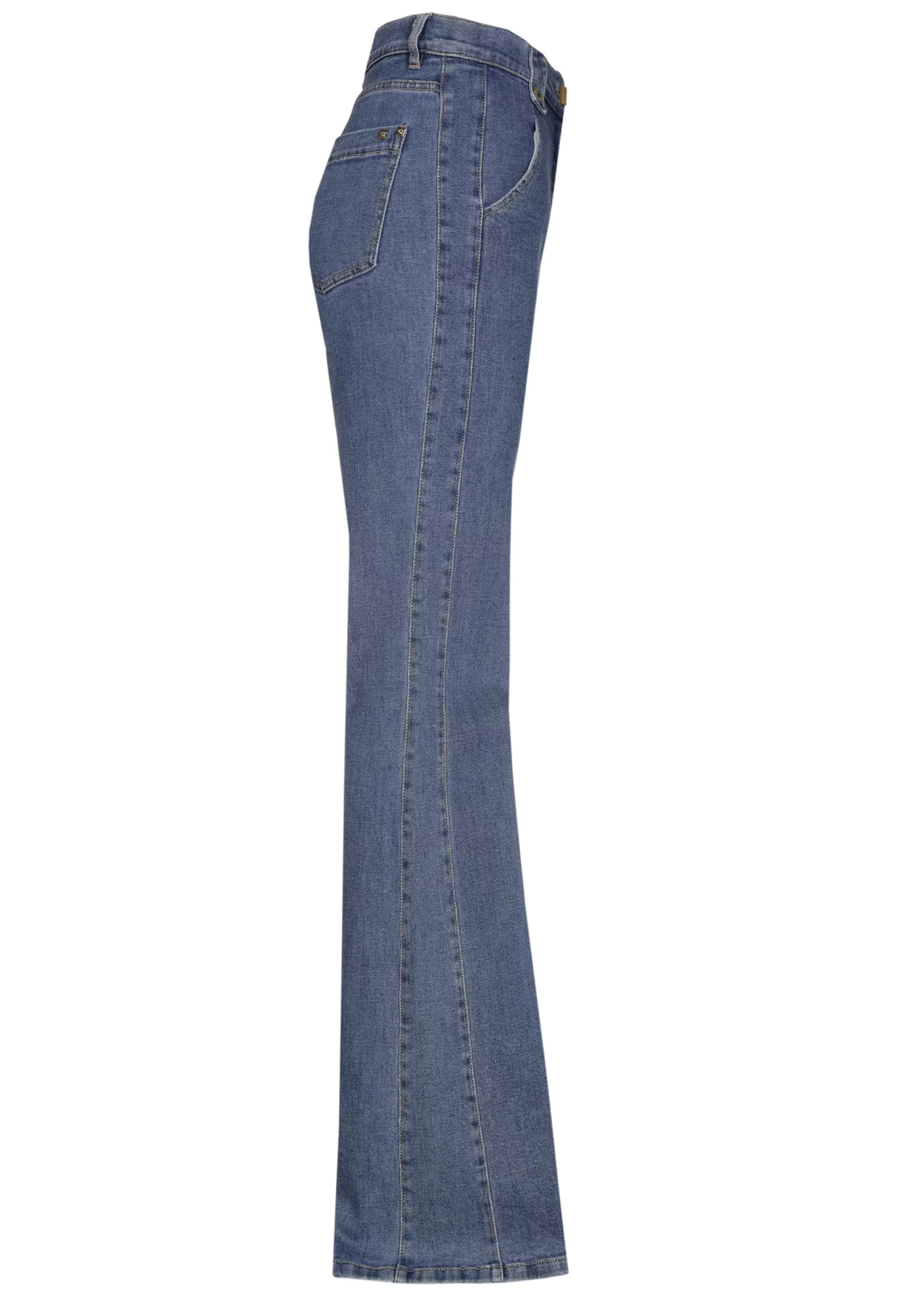 Caroline Biss Trousers*1524-24 / Comfortable Bootcut Jeans, Normal Waist