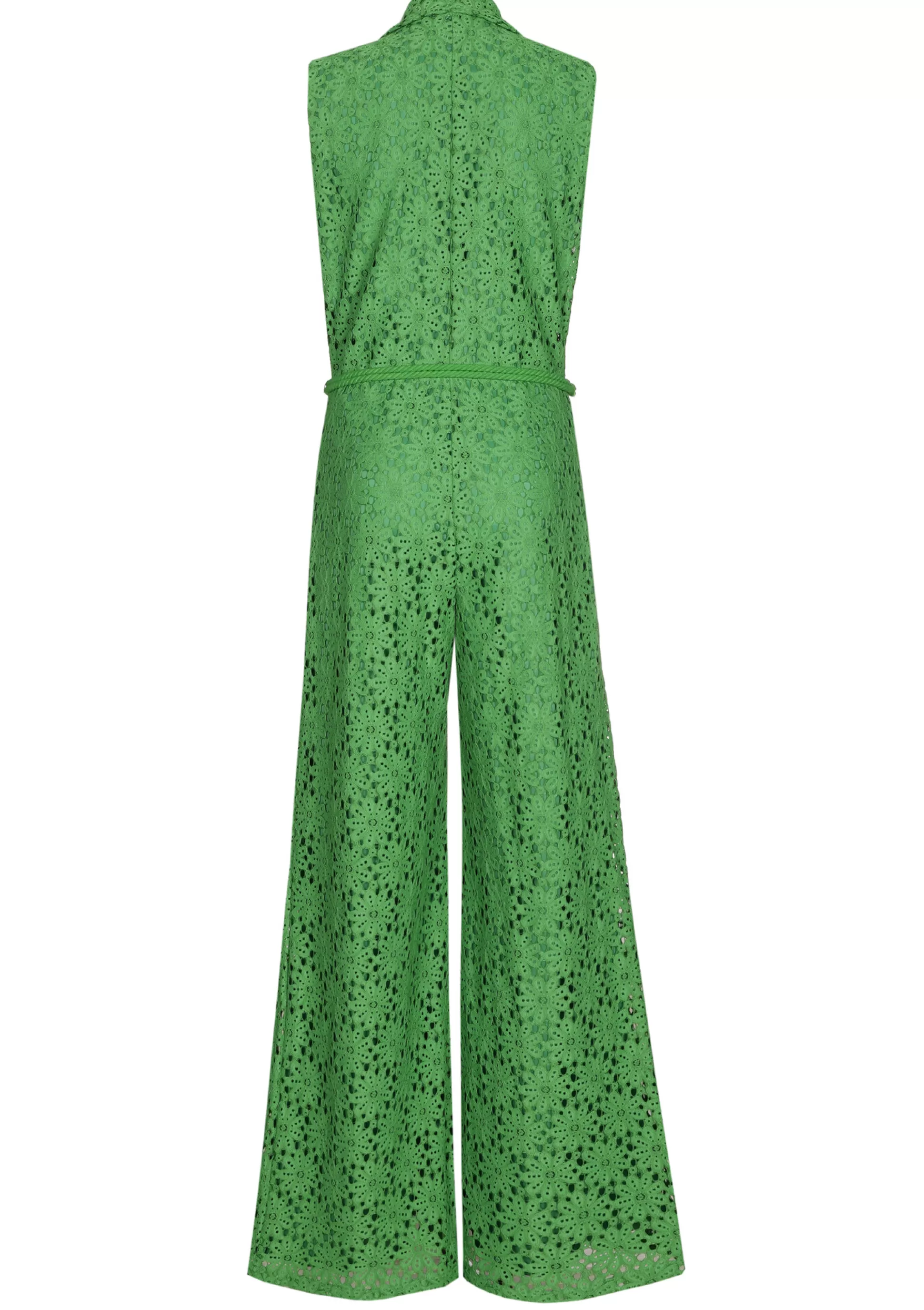 Caroline Biss Trousers*1529-63 / Flowing Jumpsuit In Lace, Wide Leg