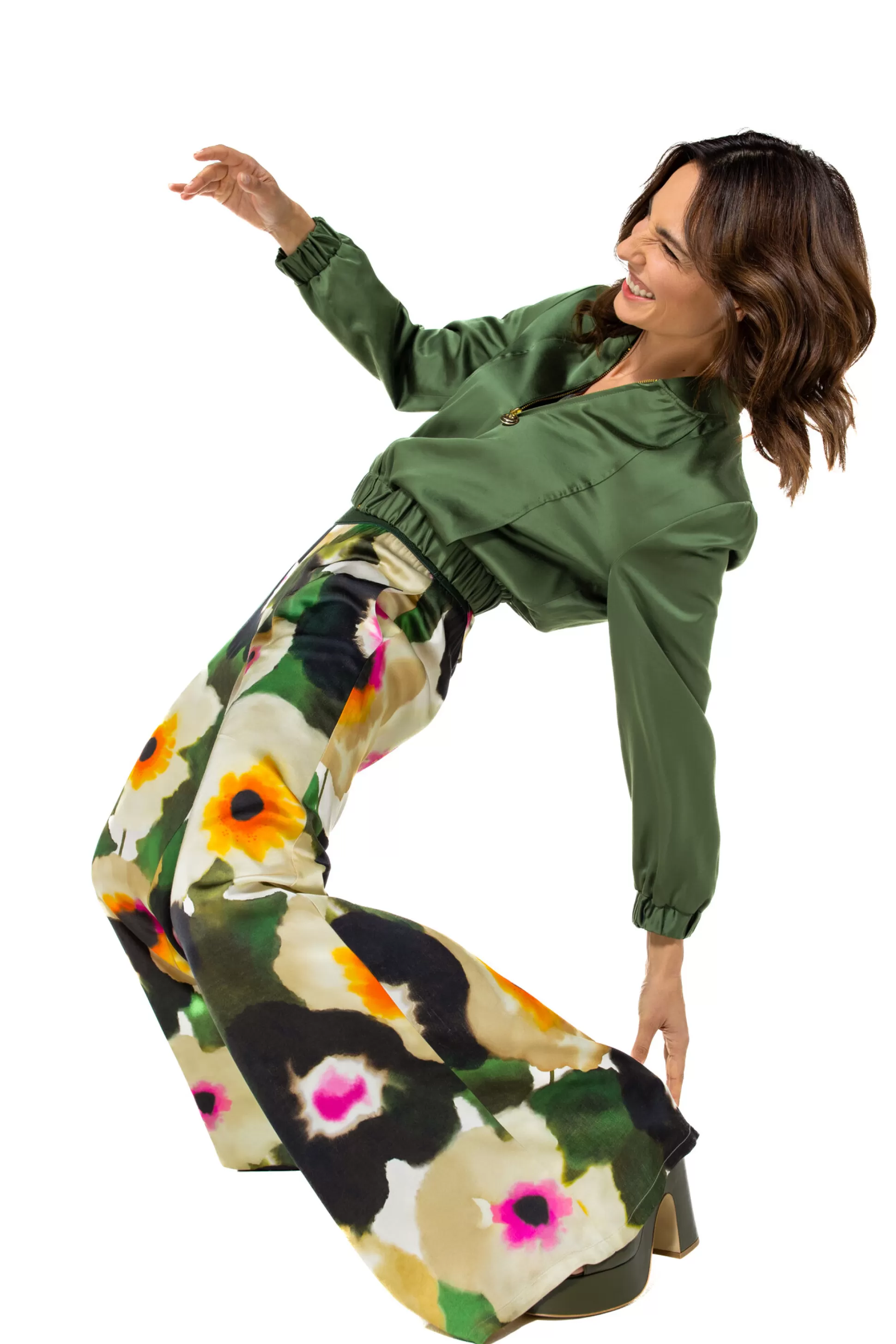 Caroline Biss Trousers*1537-69 / Flowing Palazzo Trousers, Normal Waist