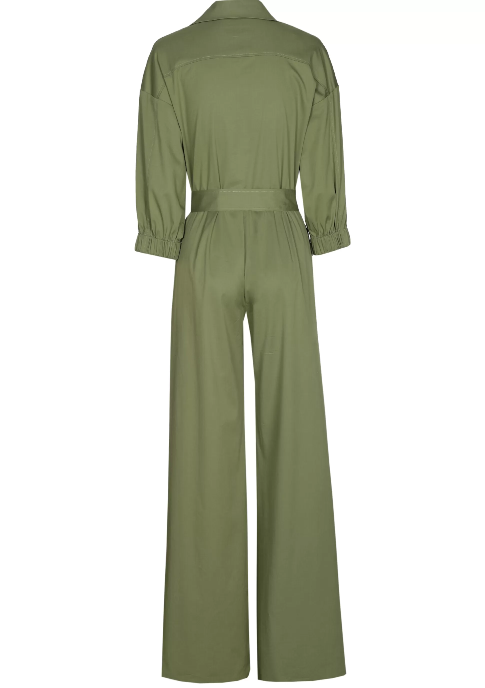 Caroline Biss Trousers*1568-60 / Comfortable Jumpsuit In Cotton, Wide Leg