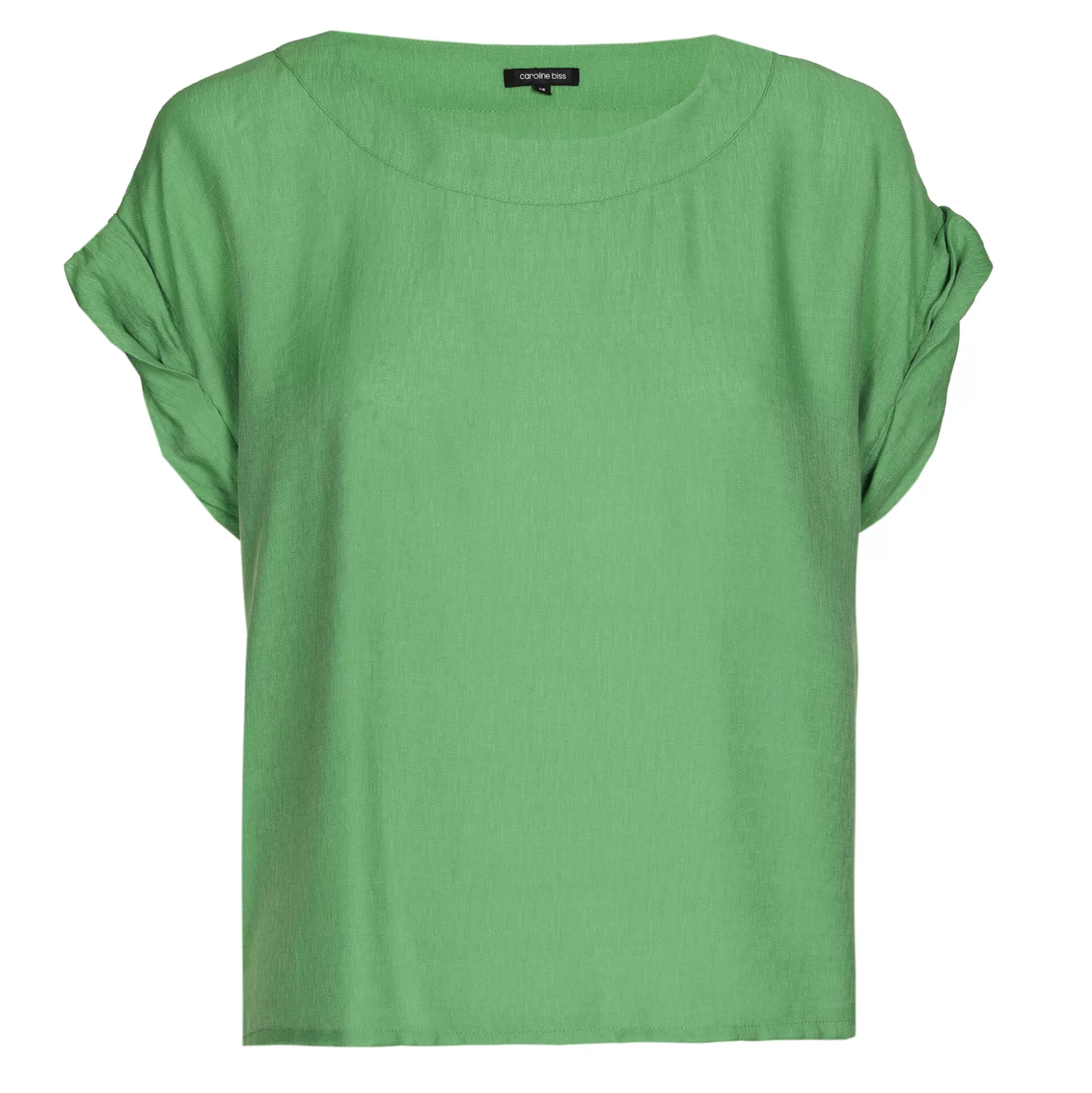 Caroline Biss Tops*1627-63 / Straight Top With Sleeve Effect