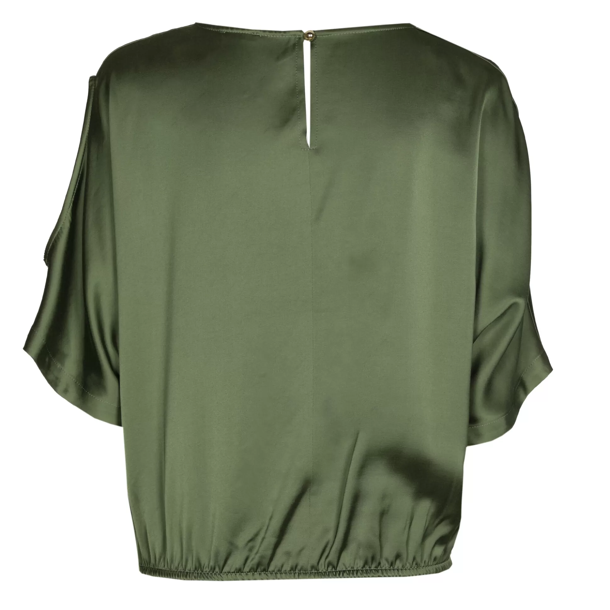 Caroline Biss Tops*1667-61 / Short Asymmetric Flowing Top
