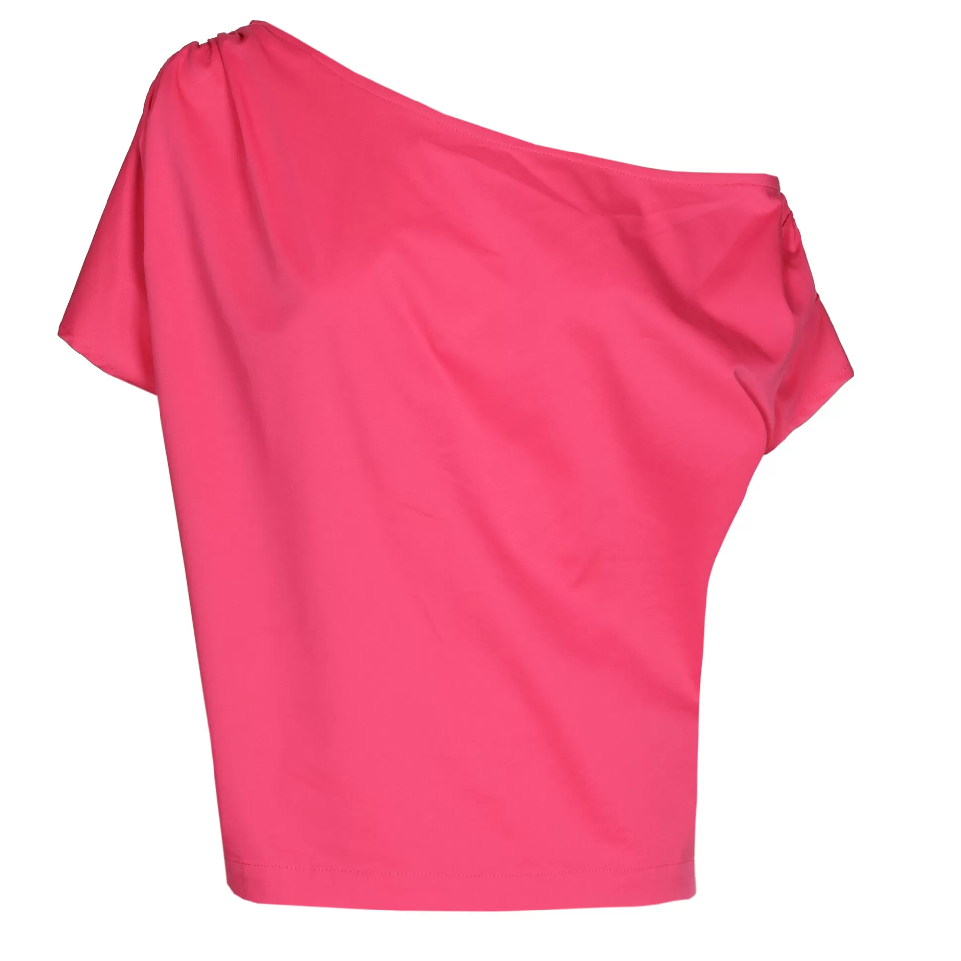 Caroline Biss Tops*1668-74 / Asymmetrical Comfortable Top In Cotton