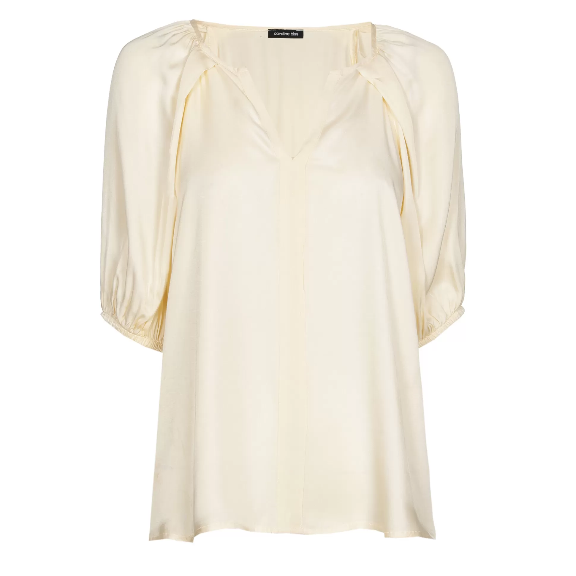 Caroline Biss Tops*1688-34 / Flowing Straight Blouse