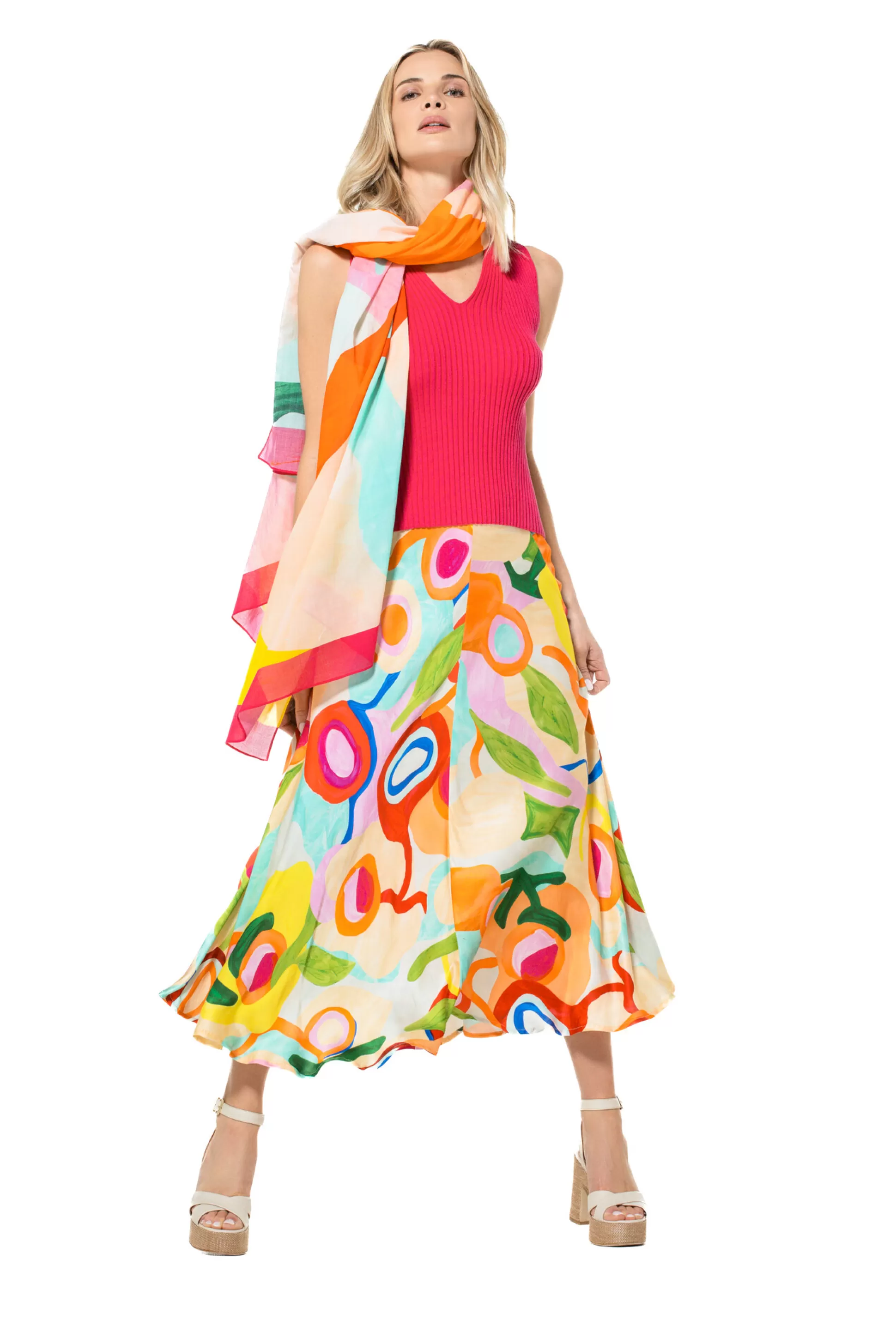 Caroline Biss Scarves*3015-79 / Scarf