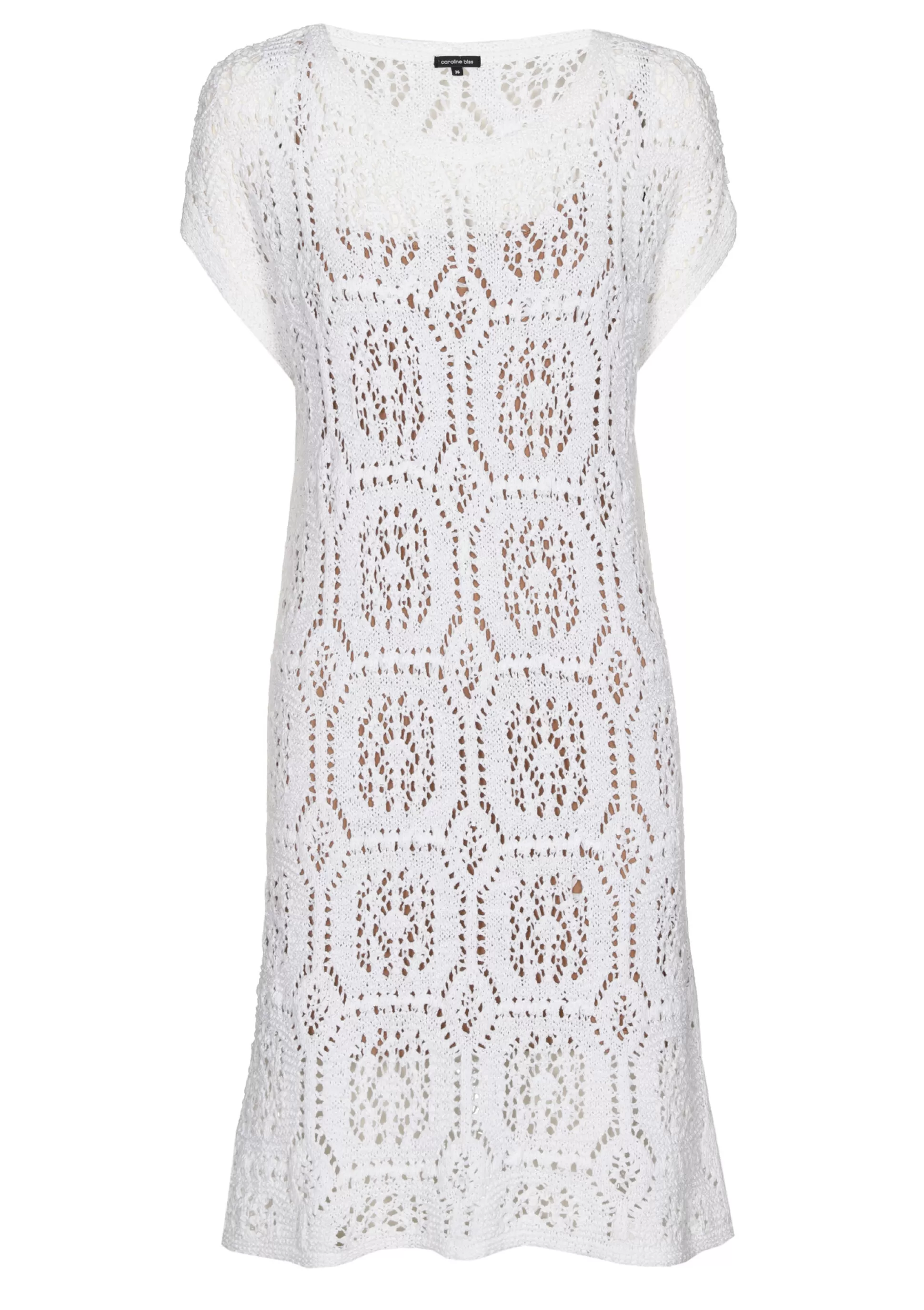 Caroline Biss Dresses*3118-90 / Fresh Crochet Short Dress