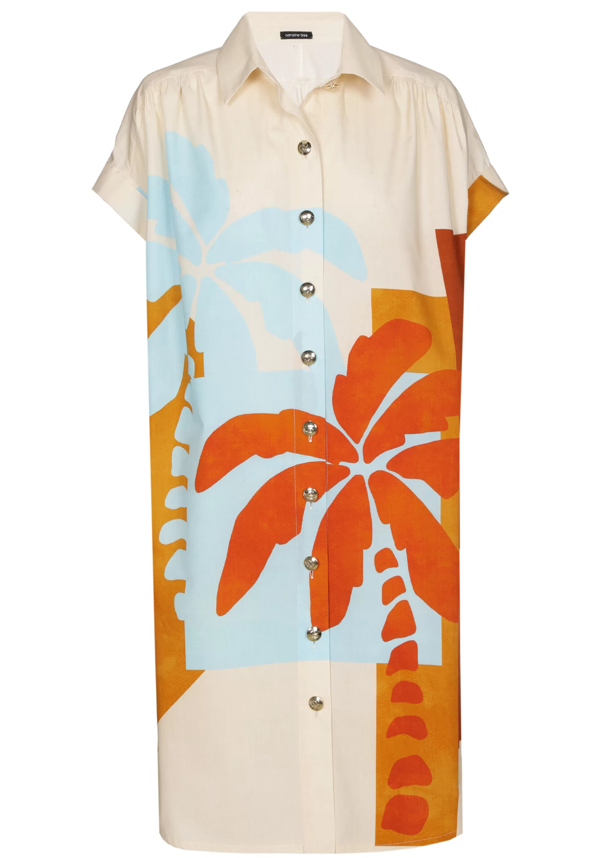 Caroline Biss Dresses*3170-89 / Comfortable Straight Shirt Dress