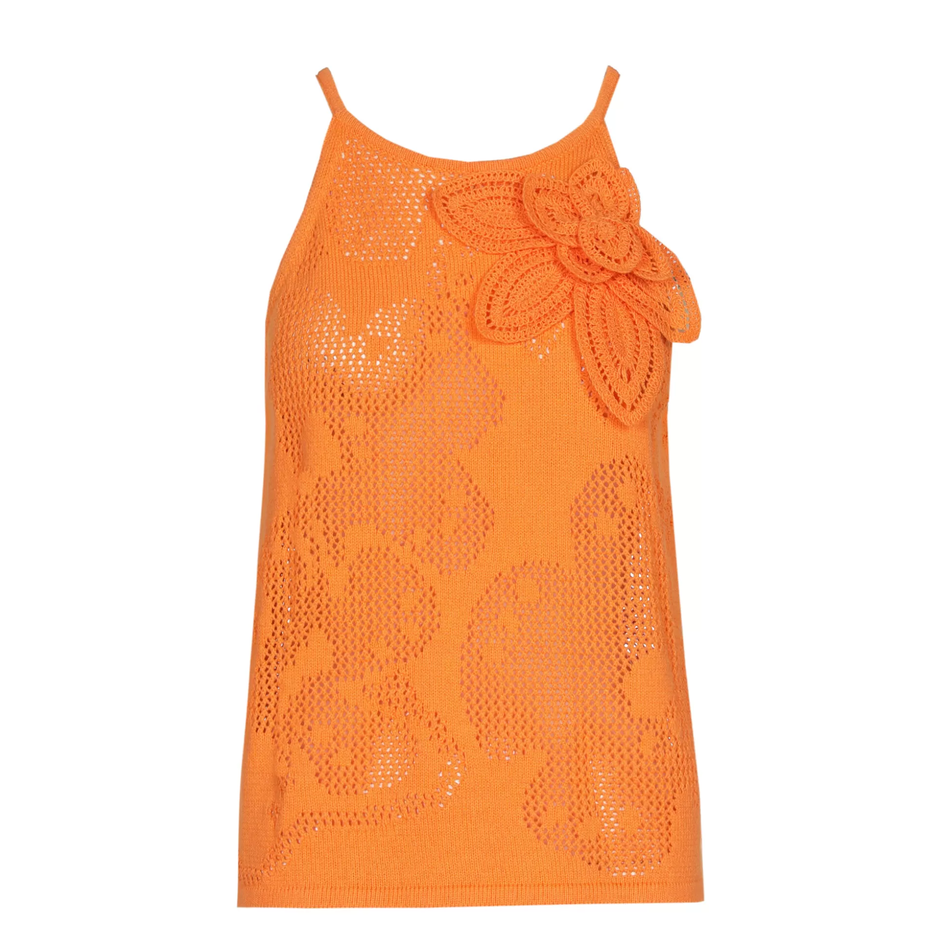Caroline Biss Pulls*3200-55 / Semi-Sheer Knitted Top