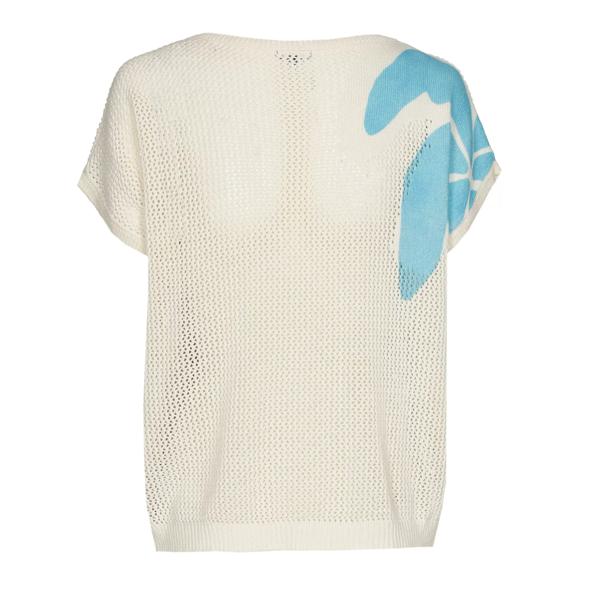 Caroline Biss Pulls*3202-89 / Semi-Transparent Knitted Summer Pullover