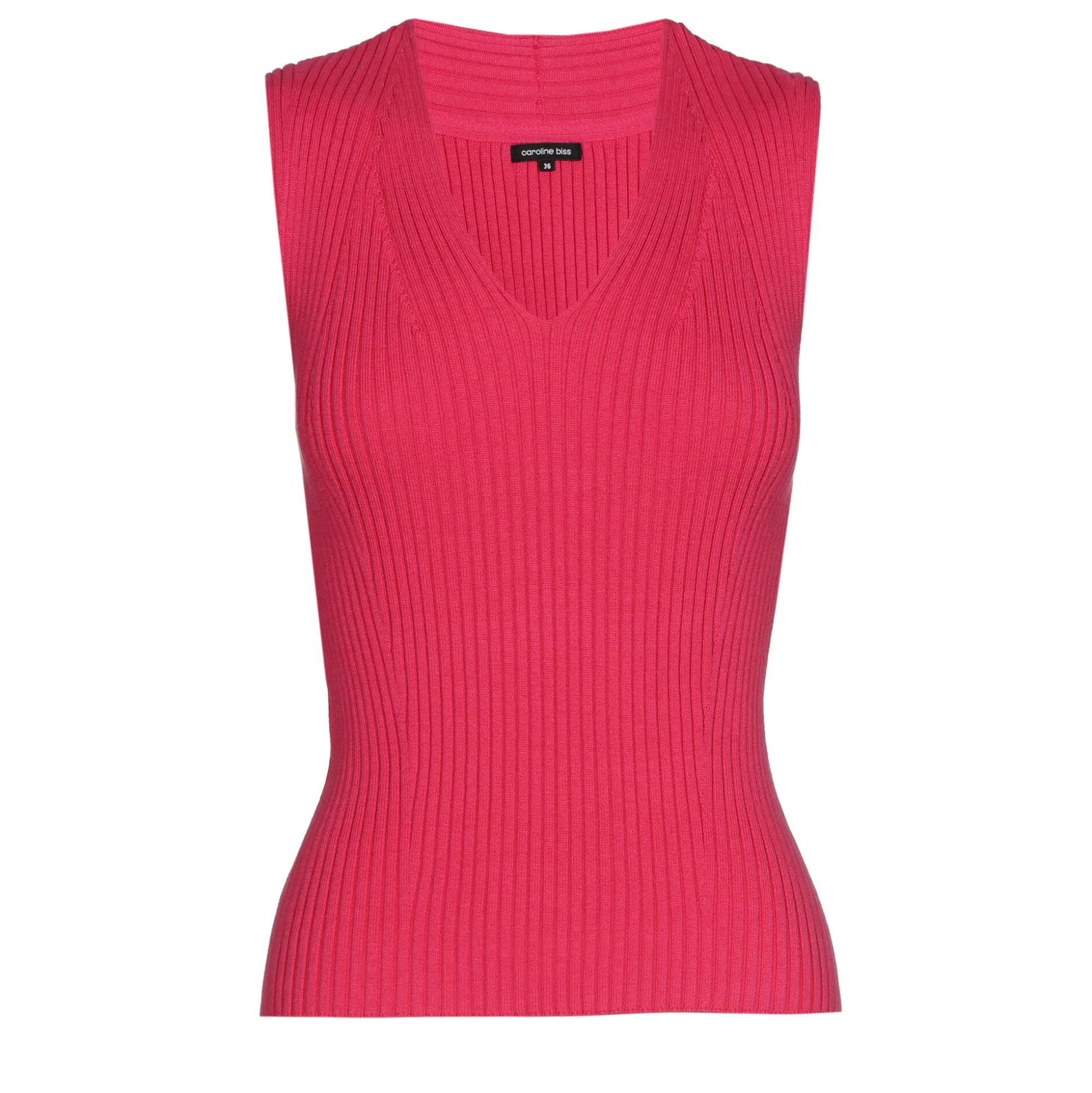Caroline Biss Pulls*3220-71 / Fitted Knitted Top