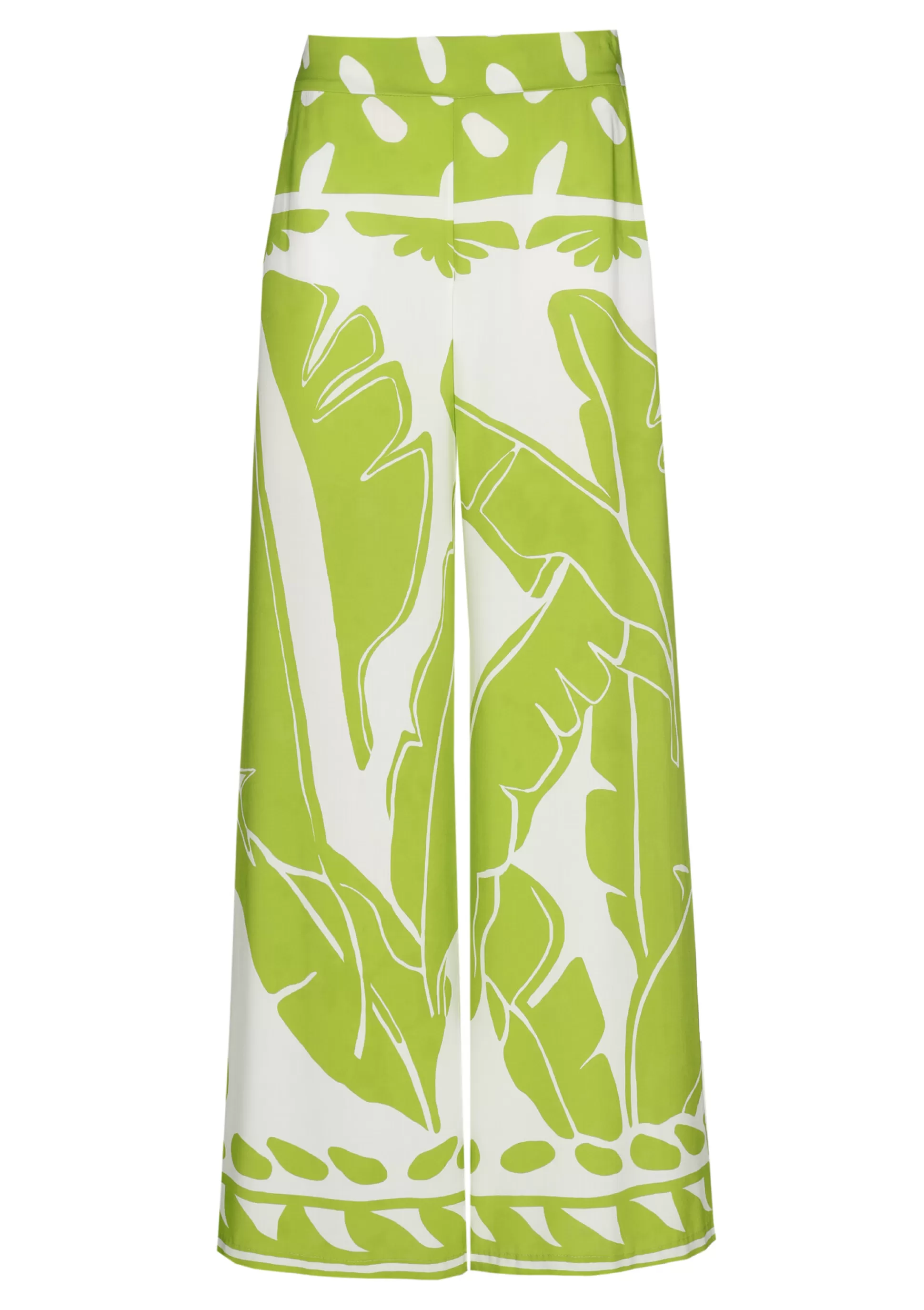 Caroline Biss Trousers*3556-79 / Flowing Wide Trousers, Normal Waist