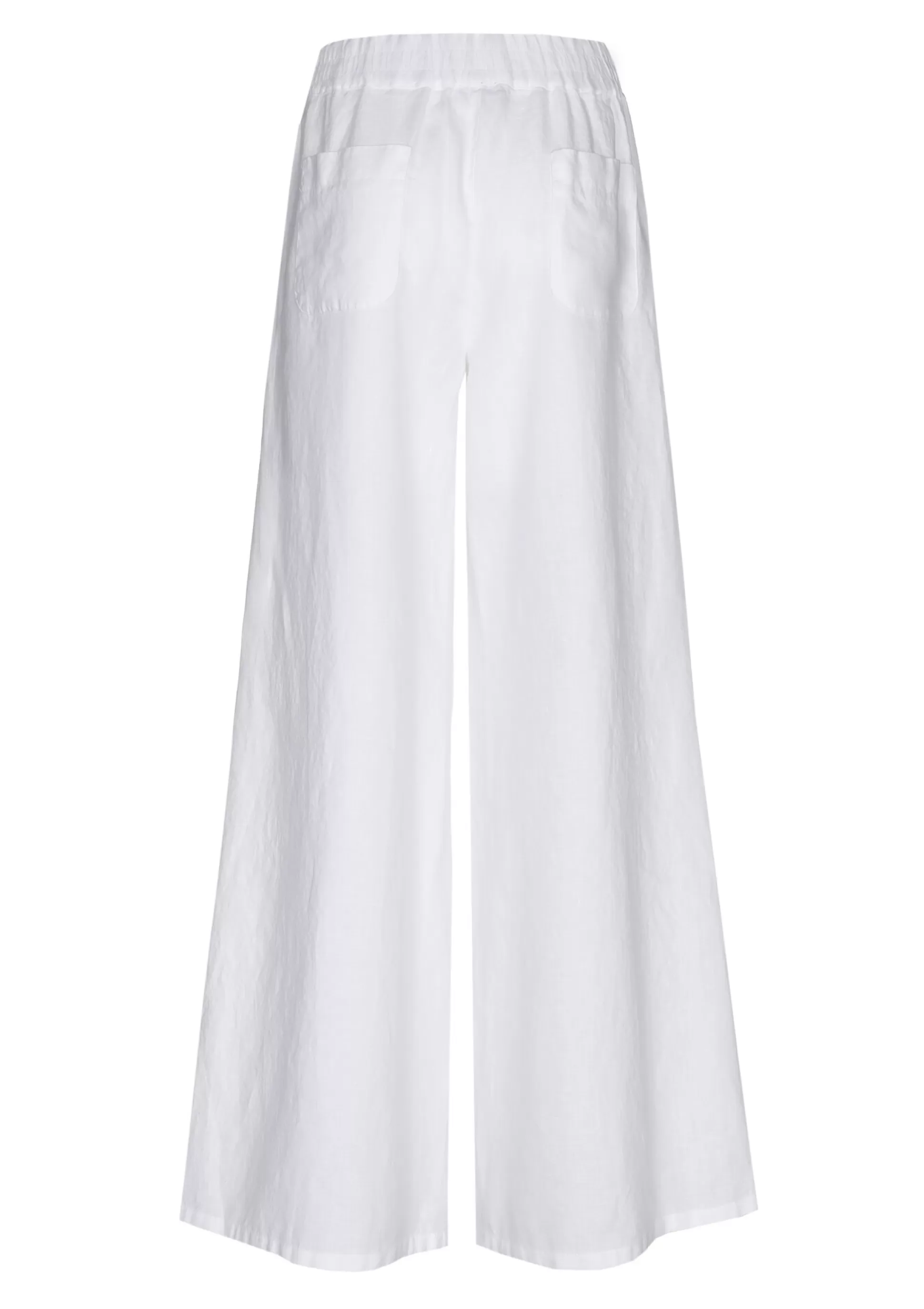 Caroline Biss Trousers*3571-90 / Wide Trousers In Linen, Normal Waist