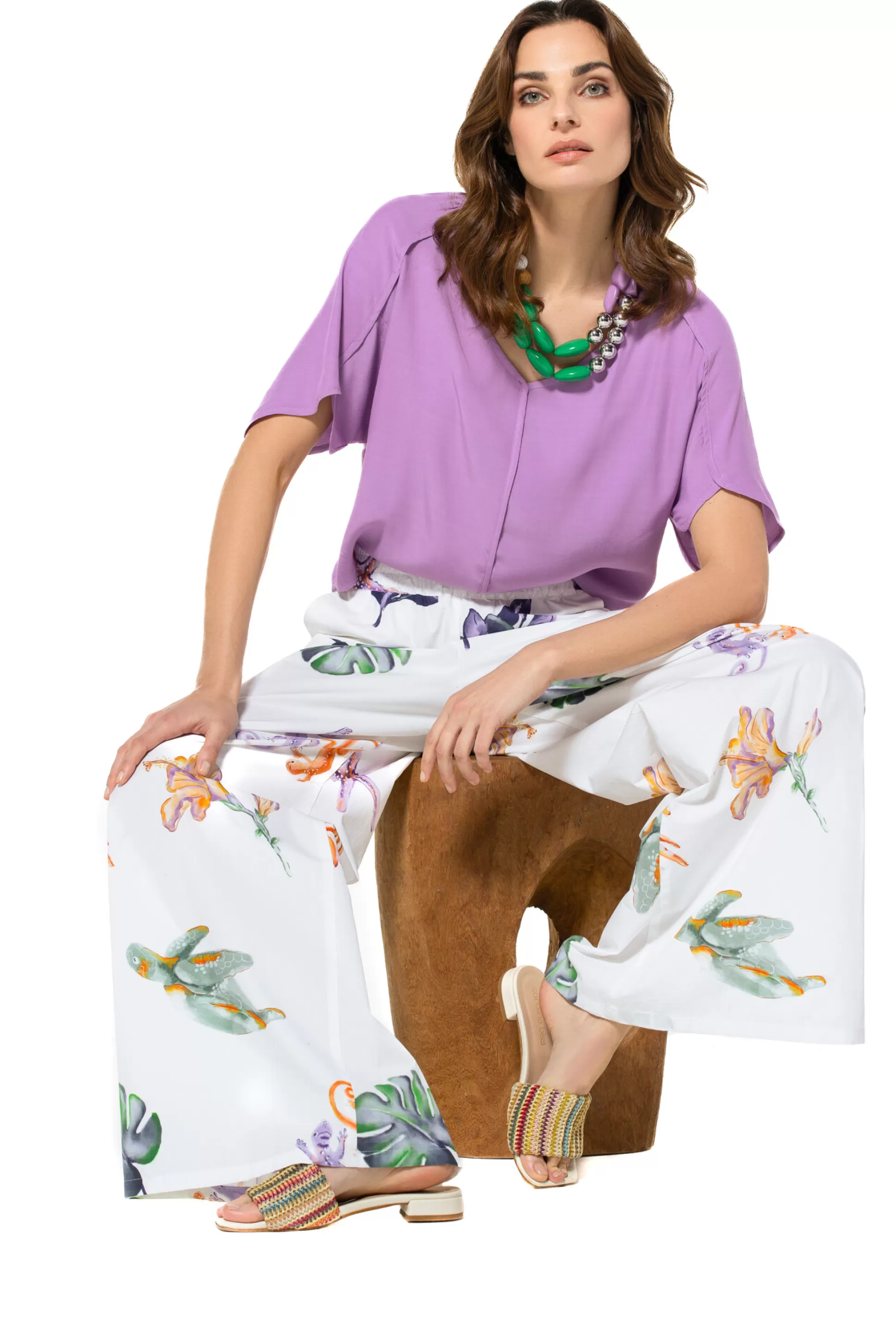 Caroline Biss Tops*3653-40 / Straight Top