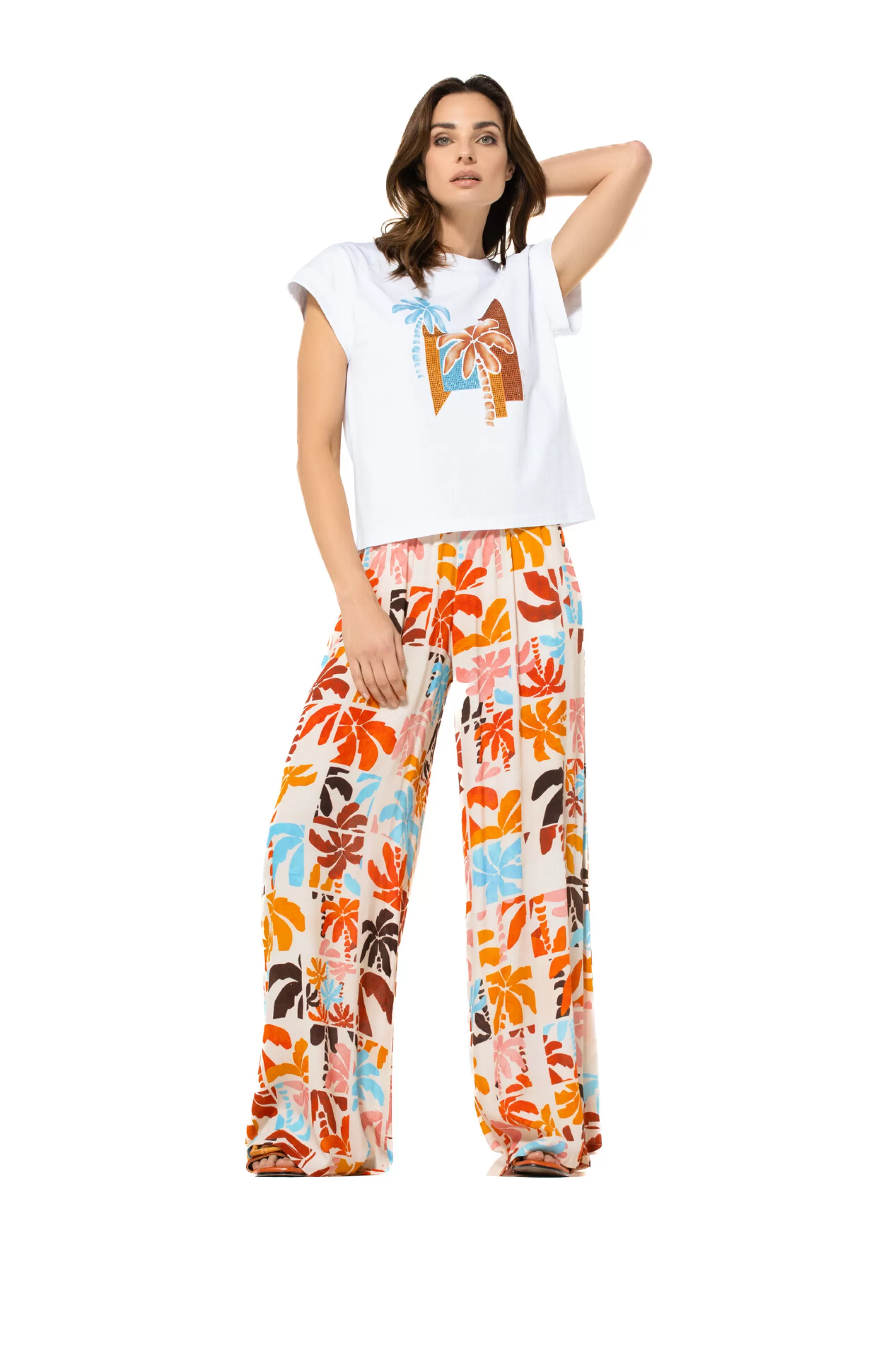 Caroline Biss Tops*3980-89 / T-Shirt In Cotton